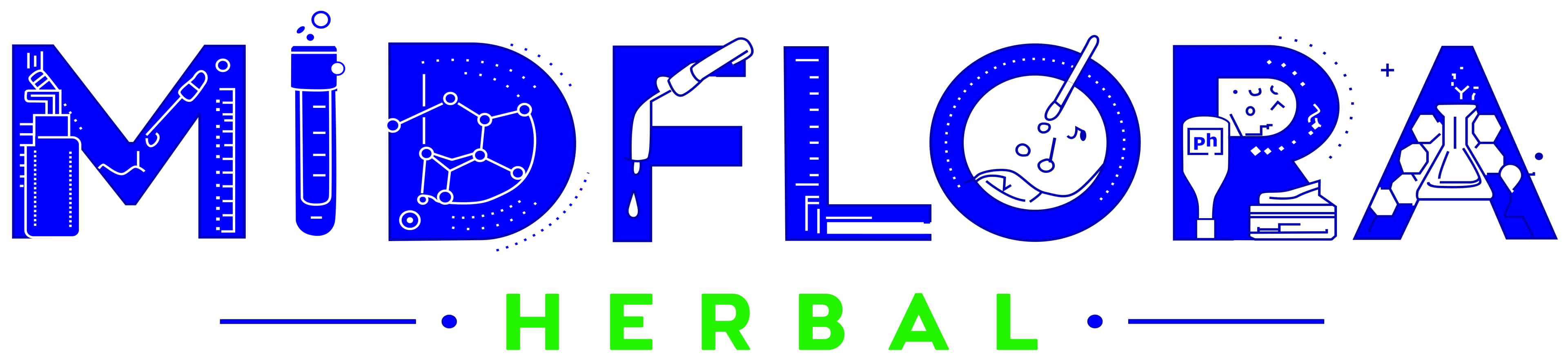 Midflora Herbal Logo
